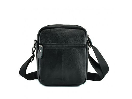 Мужской кожаный мессенджер Tiding Bag A25-1169A черный