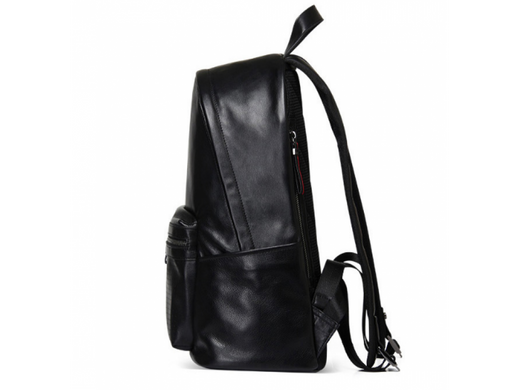 Чоловічий шкіряний рюкзак Tiding Bag B3-2050A чорний