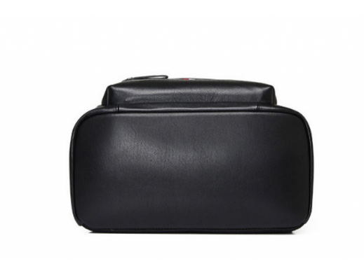 Чоловічий шкіряний рюкзак Tiding Bag B3-2050A чорний