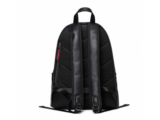 Чоловічий шкіряний рюкзак Tiding Bag B3-2050A чорний