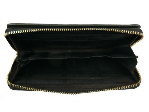 Жіночий шкіряний гаманець WANLIMA (ВАНЛИМА) W82022679997-black-grey