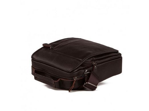 Мужская кожаная сумка- мессенджер Tiding Bag A25-2158A