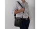 Мужской кожаный черный мессенджер Tiding Bag NM17-33960-2A 4