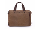 Мужская сумка из канваса Tiding Bag 8691-2B коричневый 4