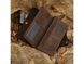 Мужское кожаное портмоне Tiding Bag 8032R коричневый 8