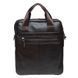 Сумка мужская кожаная Borsa Leather K18863-black 2