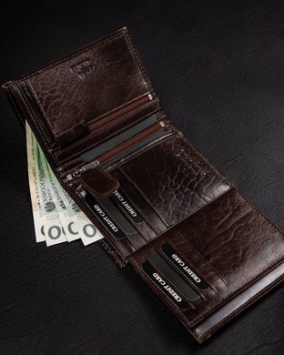 Кошелек мужской кожаный Badura B-N575-MIL
