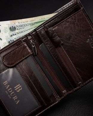 Кошелек мужской кожаный Badura B-N575-MIL