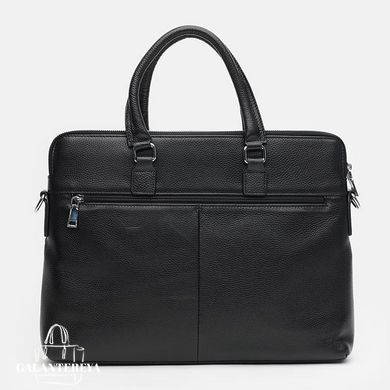 Сумка для ноутбука мужская кожаная Ricco Grande K117610-black