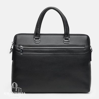 Сумка для ноутбука мужская кожаная Ricco Grande K117610-black