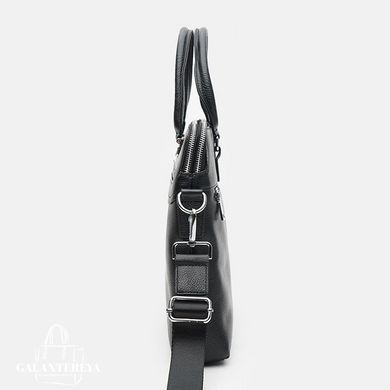 Сумка для ноутбука мужская кожаная Ricco Grande K117610-black