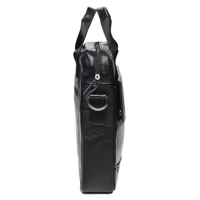 Сумка мужская кожаная Borsa Leather K18859-black