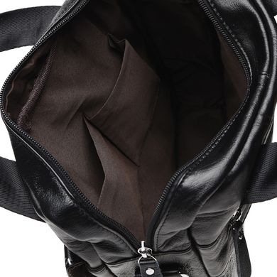 Сумка мужская кожаная Borsa Leather K18859-black