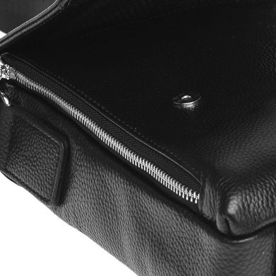 Сумка чоловіча шкіряна Borsa Leather K18877-black
