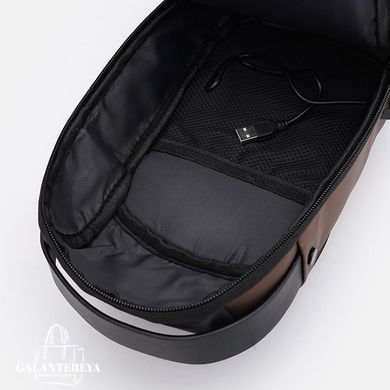 Сумка-слинг через плечо мужская Monsen C1BLH626bl-black черная