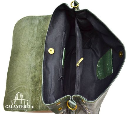 Жіноча шкіряна сумка Italian fabric bags 2132