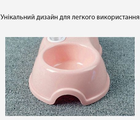 Годівниця та напувалка автоматична для котів та собак миска 2в1 YY20729