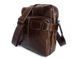 Мужской кожаный коричневый мессенджер Tiding Bag 6012 4