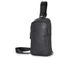 Мужской кожаный черный рюкзак Tiding Bag 4001A 3