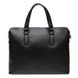 Мужская кожаная сумка для ноутбука Borsa Leather k19152-1-black черный 1
