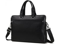 Мужская кожаная сумка для ноутбука Tiding Bag M5861-3A черный