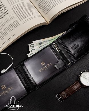 Кошелек мужской кожаный Badura B-N61-MIL