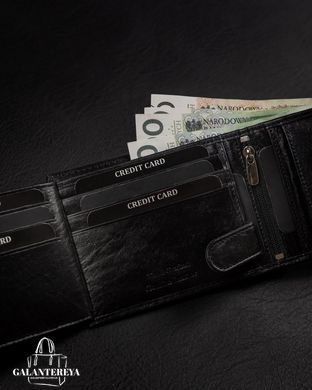 Кошелек мужской кожаный Badura B-N61-MIL