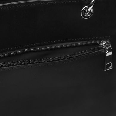 Женская кожаная сумка Ricco Grande 1L797-black черный