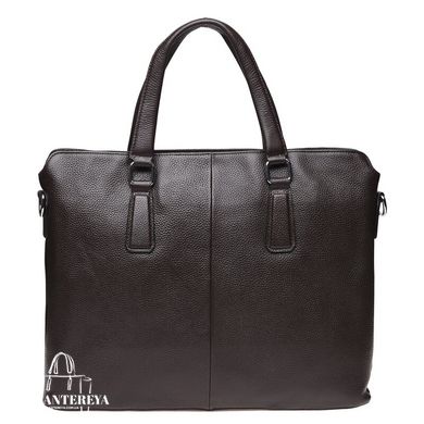 Мужская кожаная сумка для ноутбука Borsa Leather k19152-1-black черный