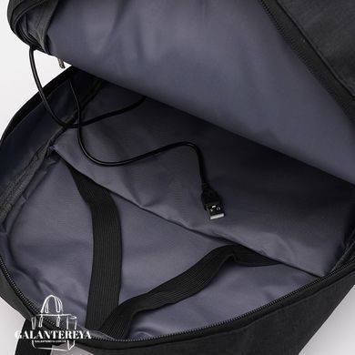 Рюкзак мужской для ноутбука Monsen C1BLH-1335bl-black черный