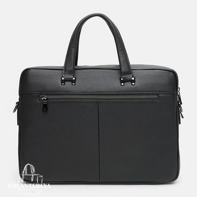 Сумка для ноутбука мужская кожаная Ricco Grande K17522-3-black