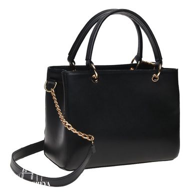 Женская кожаная сумка Ricco Grande 1L797-black черный