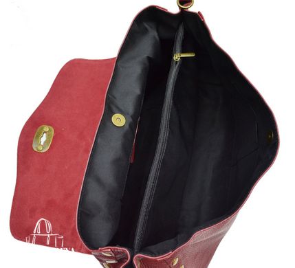 Жіноча шкіряна сумка Italian fabric bags 2132