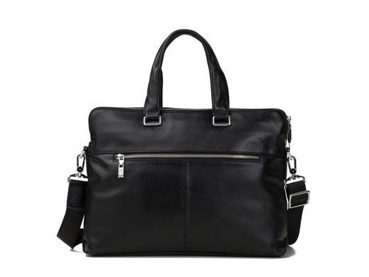 Мужская кожаная сумка для ноутбука Tiding Bag M5861-3A черный