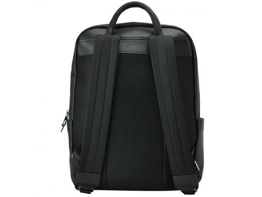 Чоловічий шкіряний рюкзак Tiding Bag B3-177A чорний