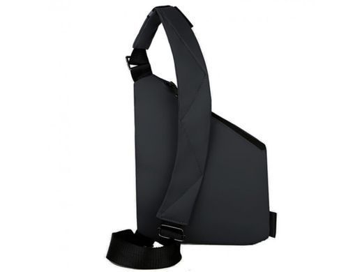 Мужской тканевый слинг через плечо Tiding Bag S1-001A черный