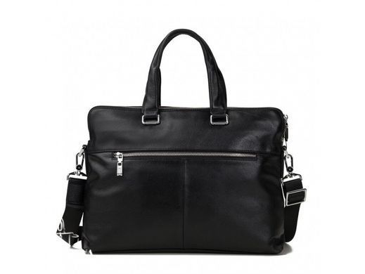 Мужская кожаная сумка для ноутбука Tiding Bag M5861-3A черный