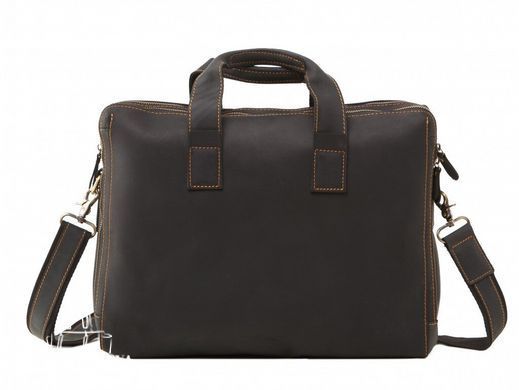 Мужская кожаная сумка Tiding Bag 7167A черный