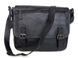 Мужской кожаный черный мессенджер Tiding Bag 6046 1