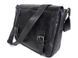 Мужской кожаный черный мессенджер Tiding Bag 6046 5