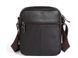 Мужской кожаный черный мессенджер Tiding Bag A25-223 3