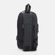 Сумка-слинг через плечо мужская Monsen C1BLH626bl-black черная 3