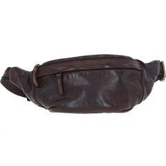 Сумка на пояс мужская кожаная Ashwood D102