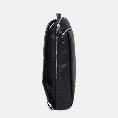 Рюкзак мужской кожаный Ricco Grande K16475bl-black