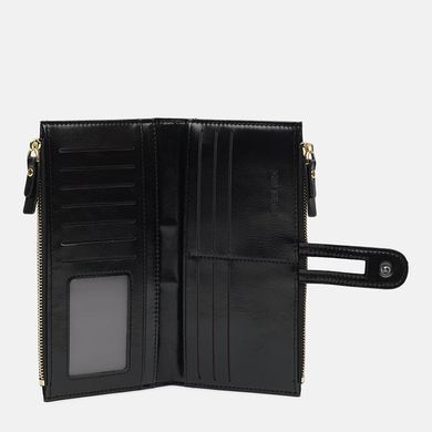 Женский кожаный кошелек Horse Imperial k18222bl-black черный
