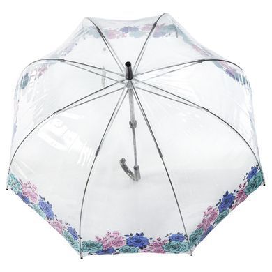 Зонт-трость женский механический Fulton Birdcage-2 L042 Blue (Синий)
