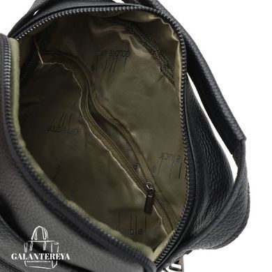 Сумка мужская кожаная Borsa Leather k1885-black