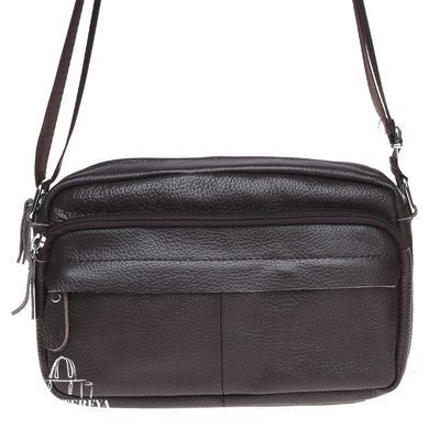 Сумка мужская кожаная Borsa Leather k1t823-brown