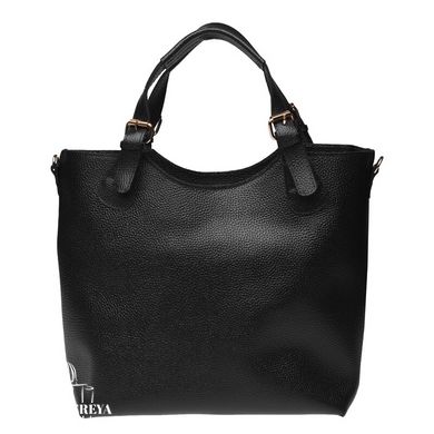 Женская кожаная сумка Ricco Grande 1L848-black черный