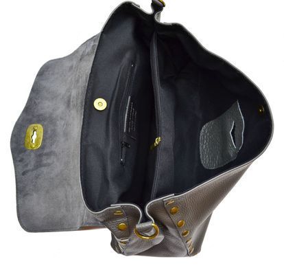 Женская кожаная сумка Italian fabric bags 2132